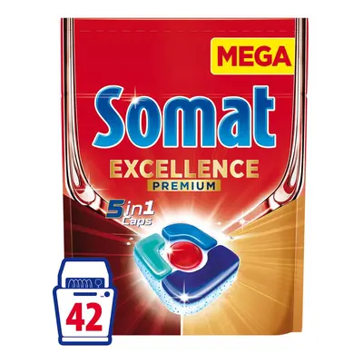 Somat Excellence 5v1 kapsle do myčky nádobí