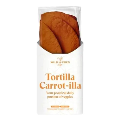 Wild & Coco BIO Tortilla Carrot-illa mrkvová (4×45 g)