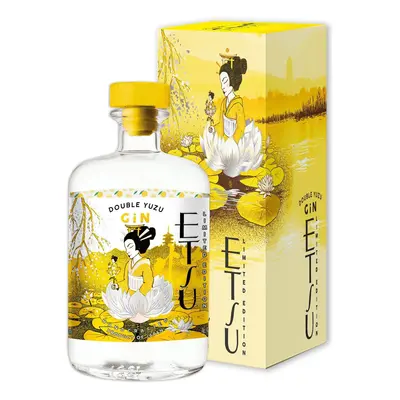 Etsu Double Yuzu Japanese Gin dárkový box 43 % obj.