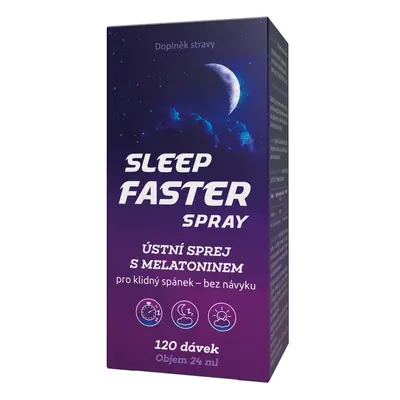 Sleep Faster ústní sprej s melatoninem 24ml