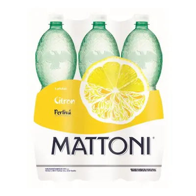 Mattoni s příchutí citronu 6×1,5 l