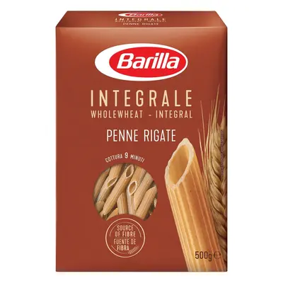 Barilla Penne Rigate Integrale semolinové těstoviny celozrnné