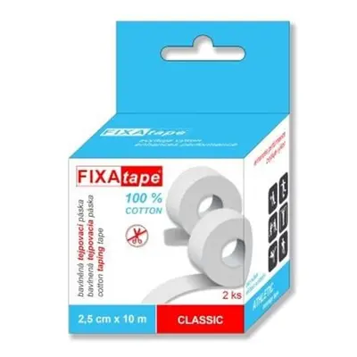 FIXAtape CLASSIC tejpovací páska 2.5cmx10m 2ks