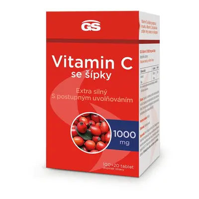 GS Vitamin C1000 se šípky tbl.100+20