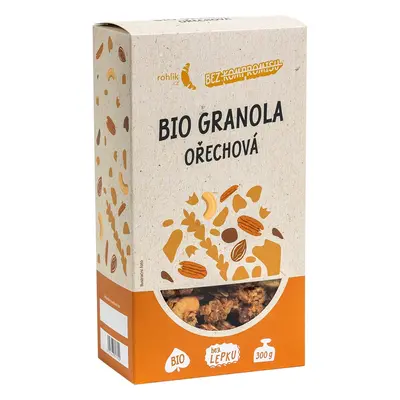 Rohlik.cz BIO Granola ořechová