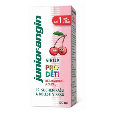 Junior-angin sirup pro děti 1r+ 100ml