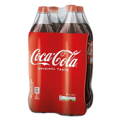 Coca-Cola multipack (4×1,5 l)