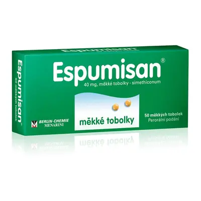 ESPUMISAN 40MG Měkká tobolka 50