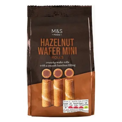 Marks & Spencer Mini trubičky s lískooříškovou náplní