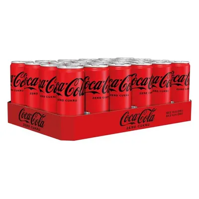 Coca-Cola Zero plech (24×0,33 l)