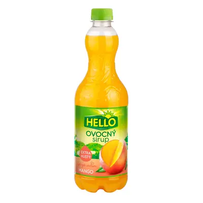 Hello extra hustý ovocný sirup mango