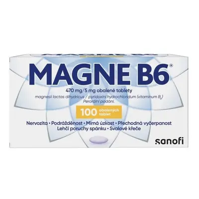 MAGNE B6 470MG/5MG Obalená tableta 100