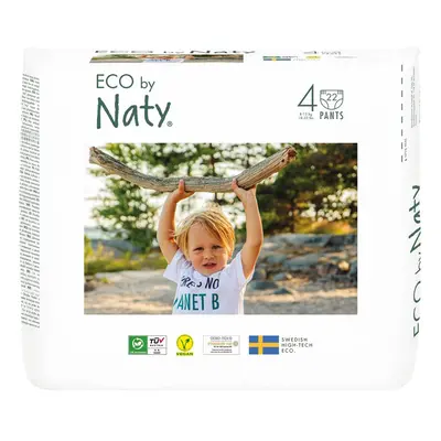 Eco by Naty BIO Jednorázové natahovací plenkové kalhotky maxi (velikost 4) 8–15 kg