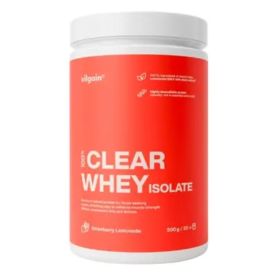 Vilgain Clear whey isolate jahoda