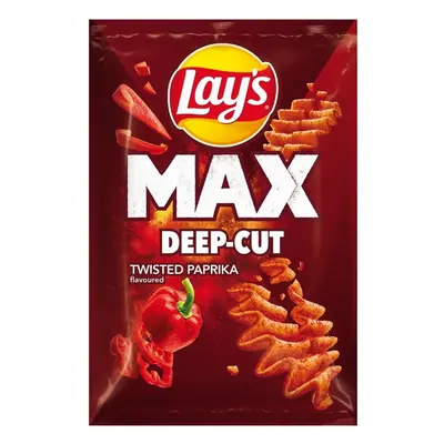 Lay's Max Deep-Cut s příchutí papriky