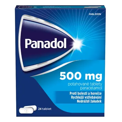 PANADOL 500MG Potahovaná tableta 24 III