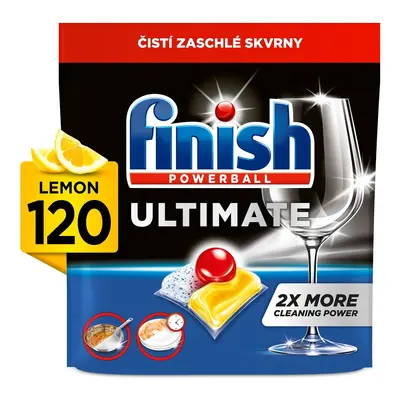 Finish Ultimate All in 1 Lemon Sparkle kapsle do myčky nádobí