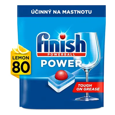 Finish Power All in 1 Tablety do myčky nádobí lemon sparkle