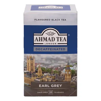 Ahmad Tea Earl Grey bez kofeinu (20x2g)