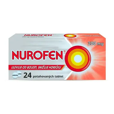 NUROFEN 200MG Obalená tableta 24