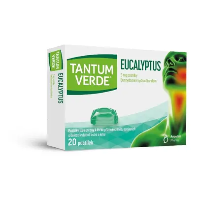 TANTUM VERDE EUCALYPTUS 3MG pastilka 20