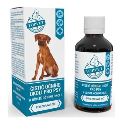 TOPVET Čistič očního okolí pro psy 50ml