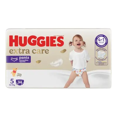 Huggies® Extra Care plenkové kalhotky 5 (12–17 kg)