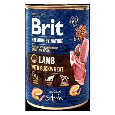 Brit Premium by Nature Lamb with Buckwheat konzerva pro psy