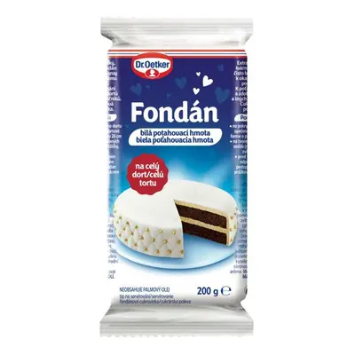 Dr.Oetker Fondán bílá potahovací hmota