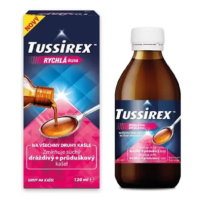 Tussirex sirup na kašel 120ml