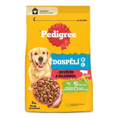 Pedigree Granule pro dospělé psy s hovězím a zeleninou