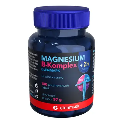 Magnesium B-komplex+Zinek Glenmark tbl.100