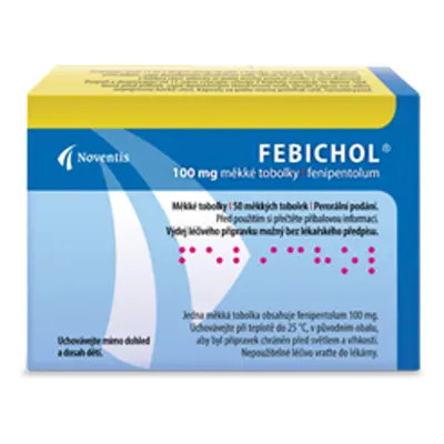 FEBICHOL 100MG Měkká tobolka 50