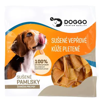 Doggo Sušené vepřové kůže pletené