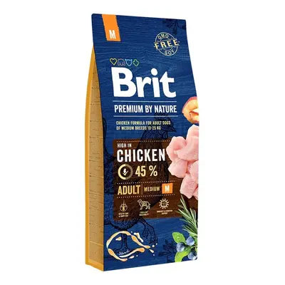 Brit Premium by Nature Adult M Chicken pro psy