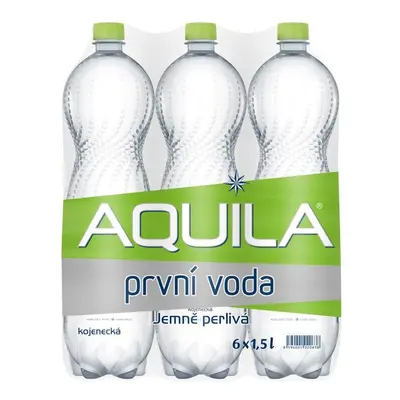 Aquila Jemně perlivá voda kojenecká (6x1,5l)