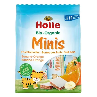 Holle BIO Organické minis banánové s pomerančem