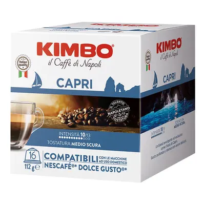 Kimbo Capri linea meraviglie kávové kapsle