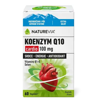 NatureVia Koenzym Q10 Cardio 100mg cps.60