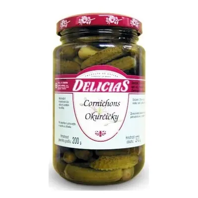 Delicias Okurčičky Cornichons