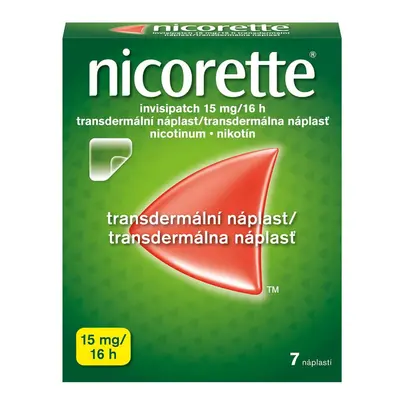 NICORETTE INVISIPATCH 15MG/16H Transdermální náplast 7