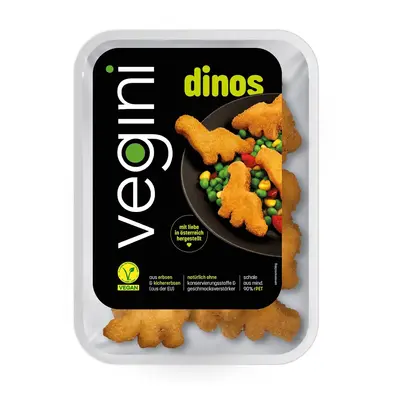 Vegini Dino veggie nugetky