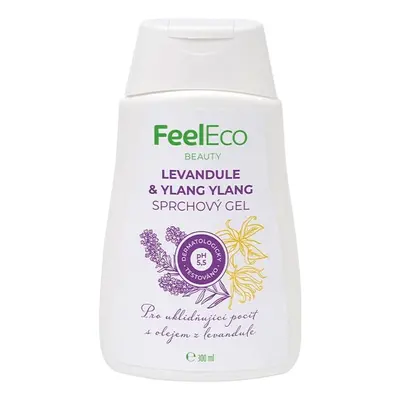 FeelEco Sprchový gel levandule a ylang-ylang