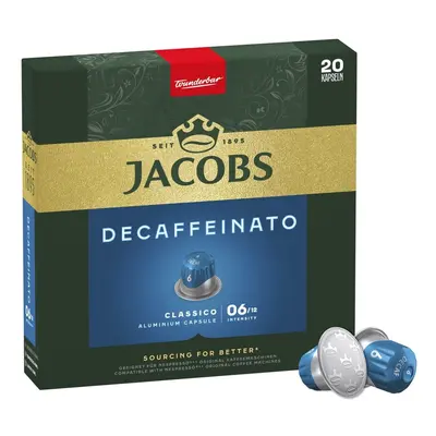 Jacobs Decaffeinato Lungo kávové kapsle