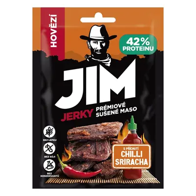 Jim Jerky hovězí chilli Sriracha