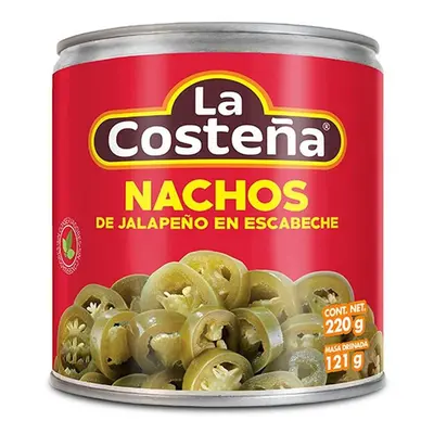 La Costeňa Jalapeňo nachos