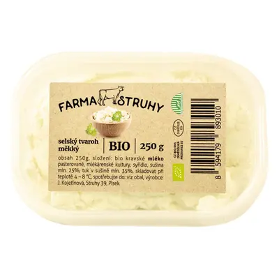 Farma Struhy BIO Selský tvaroh měkký