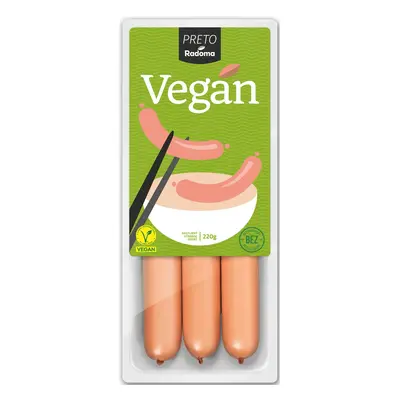 Preto Radoma Veganské párky