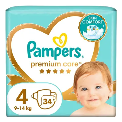 Pampers Premium care jednorázové plenky 4 (9–14 kg)