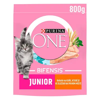 Purina ONE Junior s kuřecím a celozrnnými obilovinami pro koťata